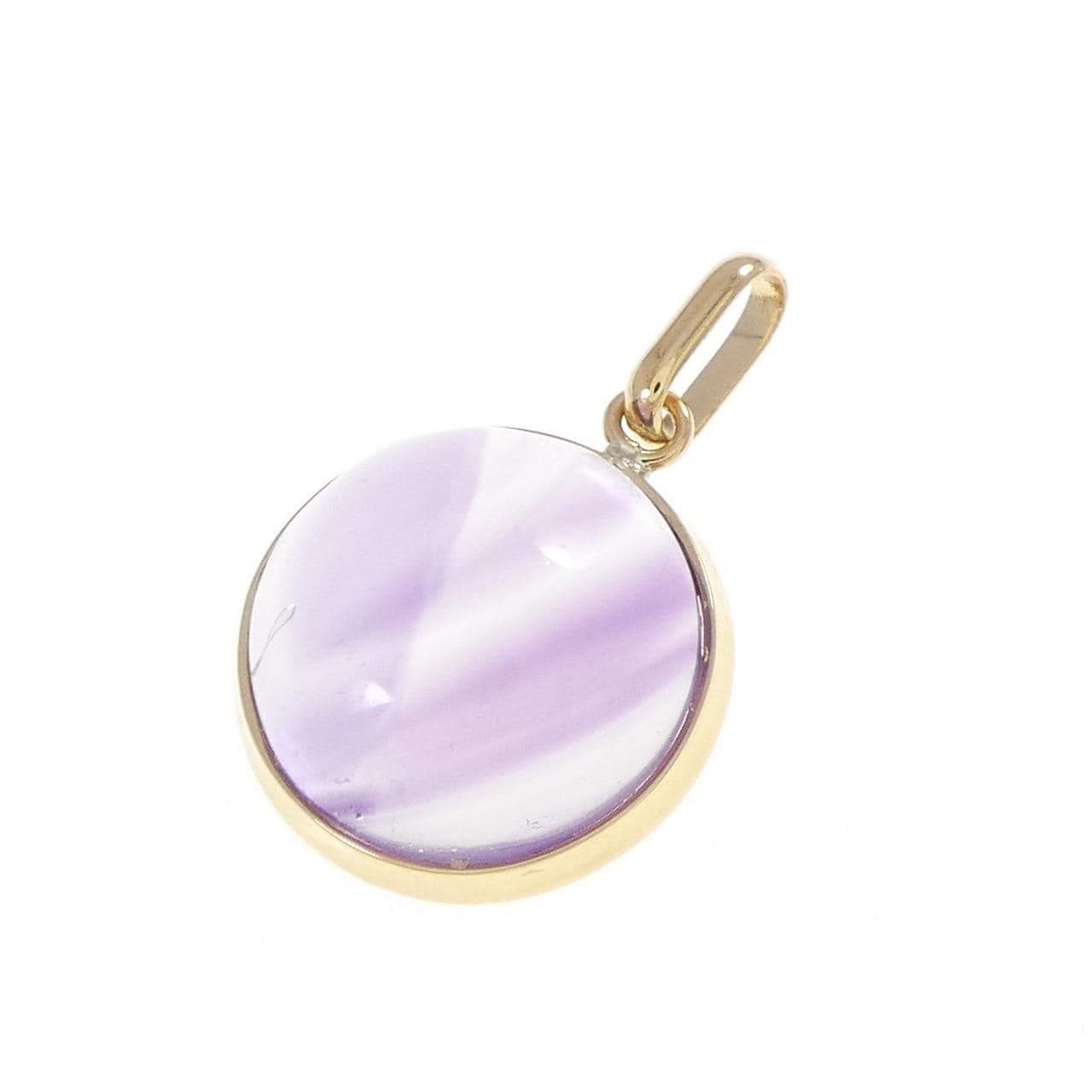 K18YG Quartz Pendant 6.46
