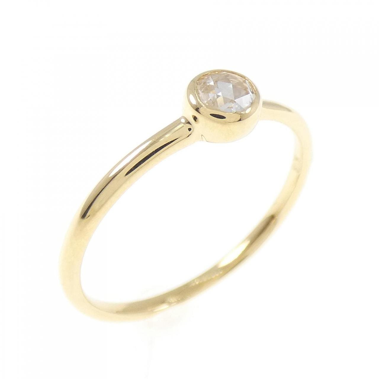 K18YG ダイヤモンド リング 0.12CT
