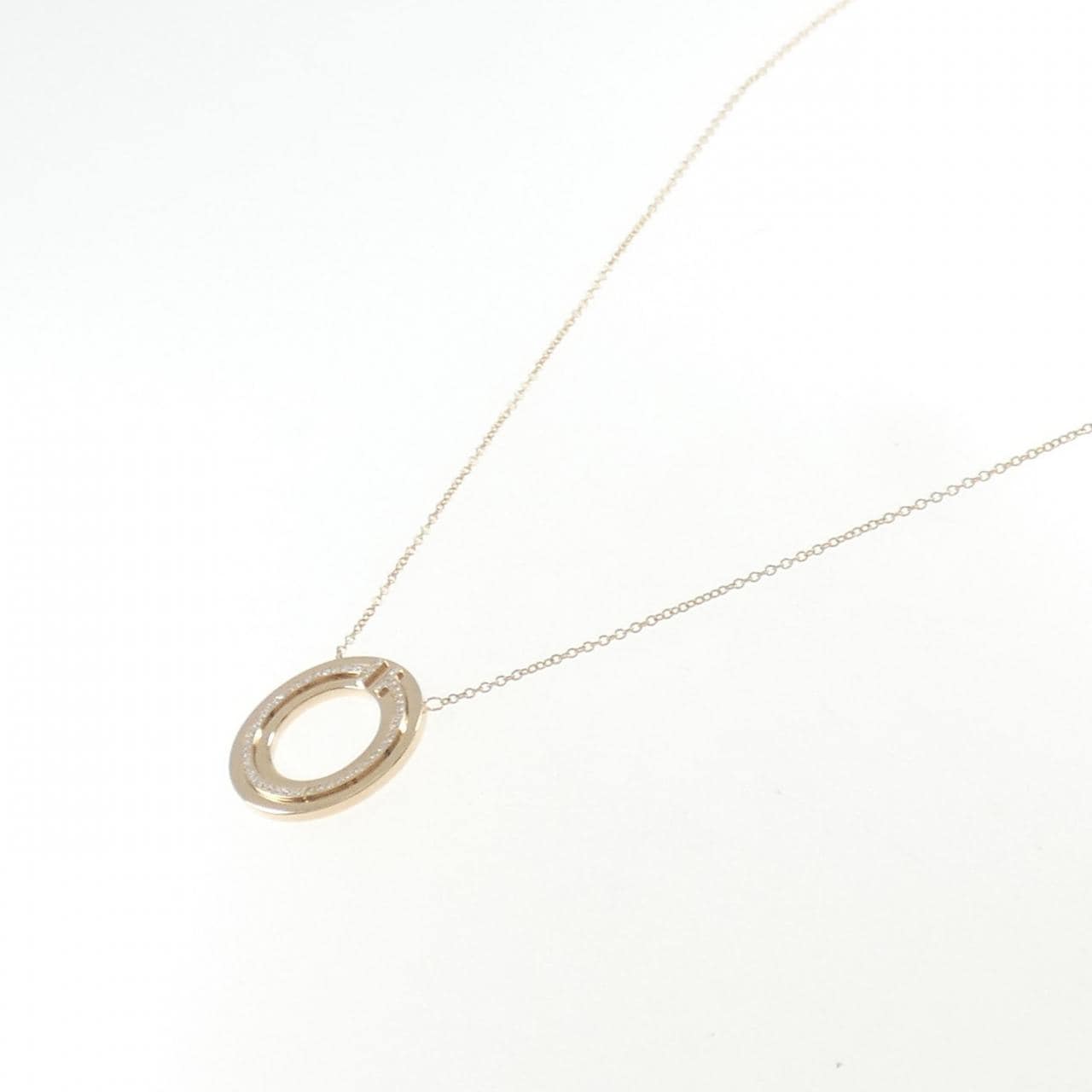 TIFFANY t circle necklace