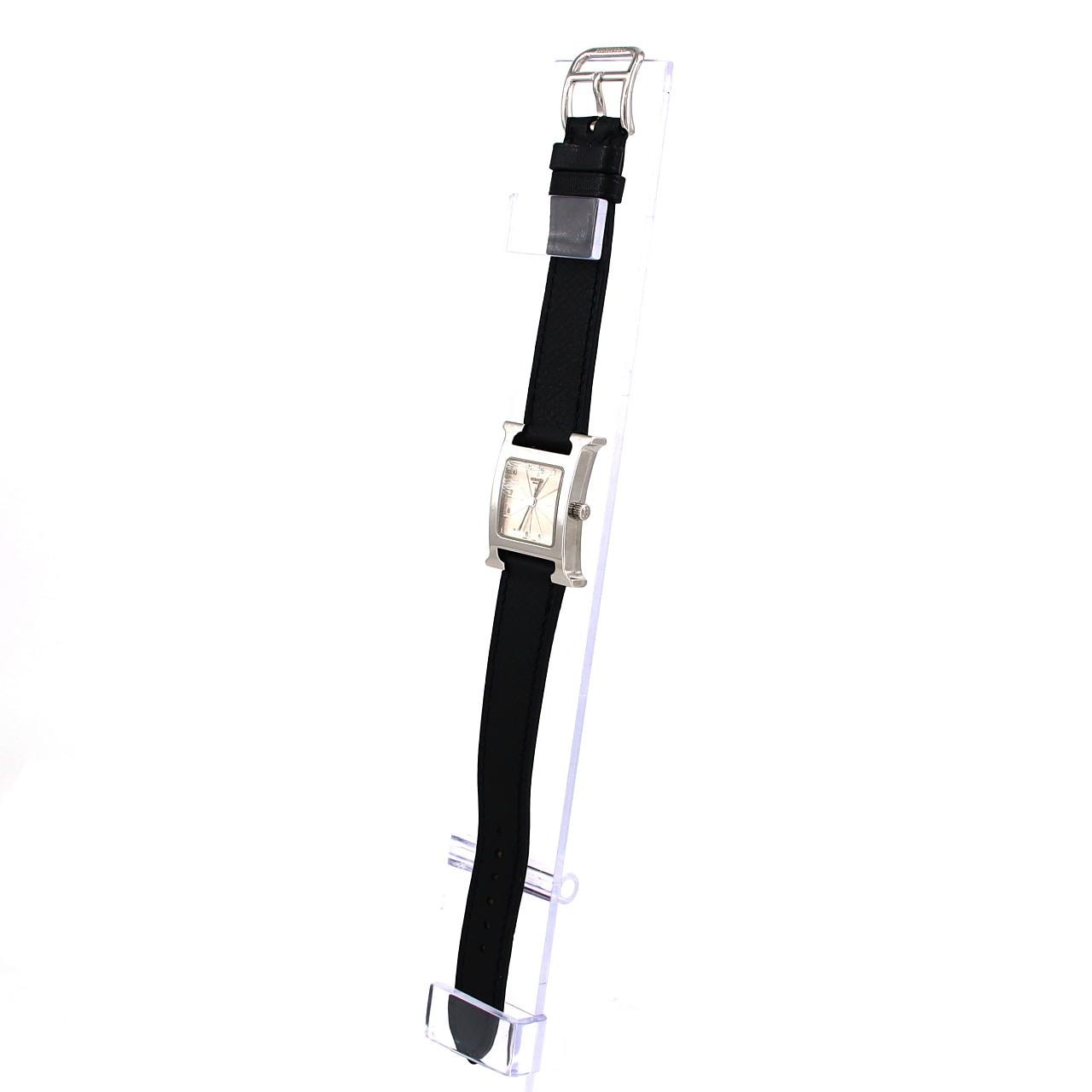 HERMES H 手錶 HH1.210 不銹鋼石英
