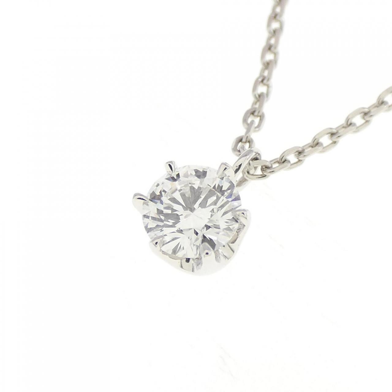 コメ兵｜【新品】PT ソリティア ダイヤモンド ネックレス 0.216CT D