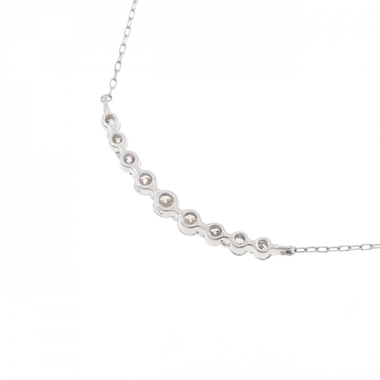 【新品】PT900 ダイヤモンド ネックレス 0.20CT