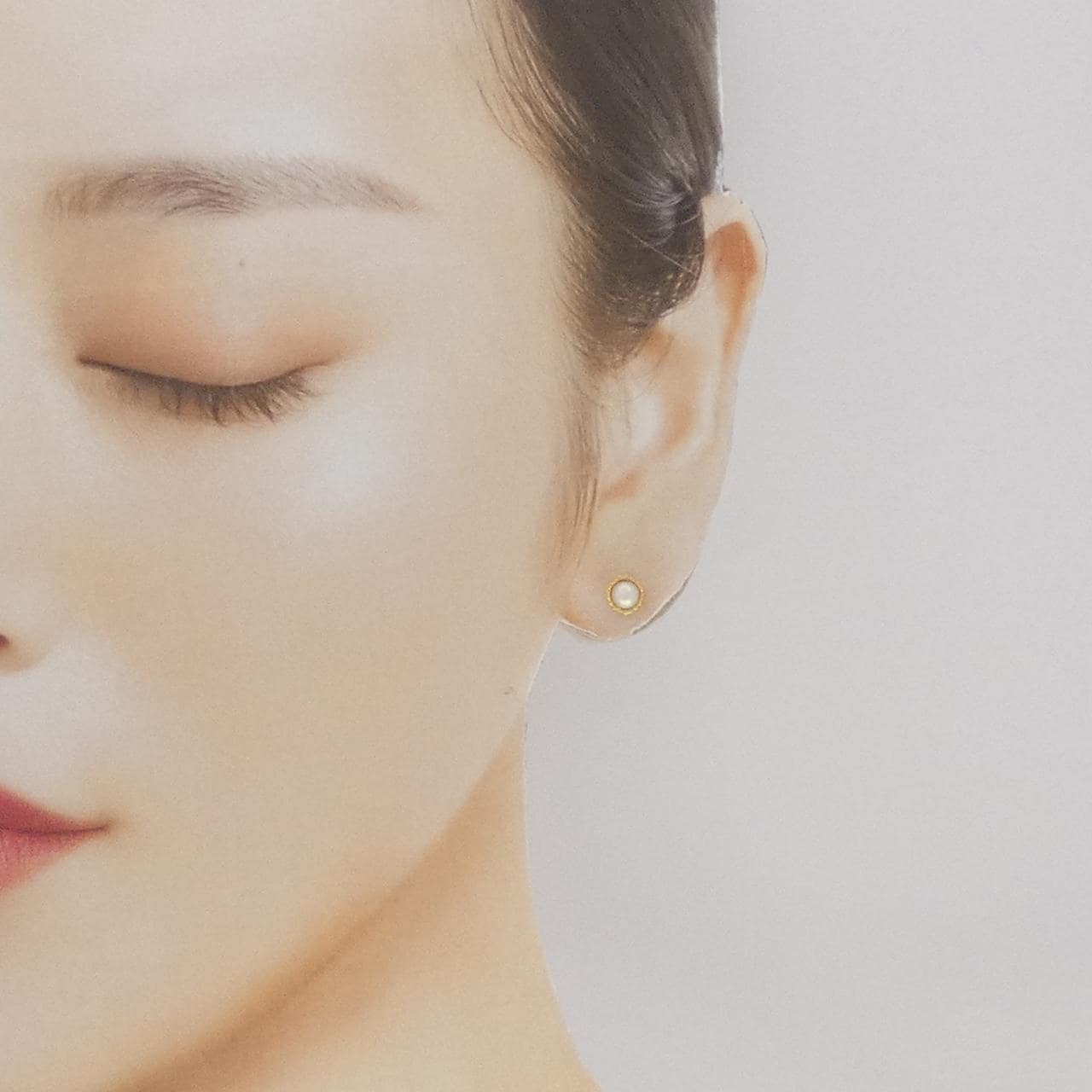 ミキモト アコヤパール ピアス 3.8mm