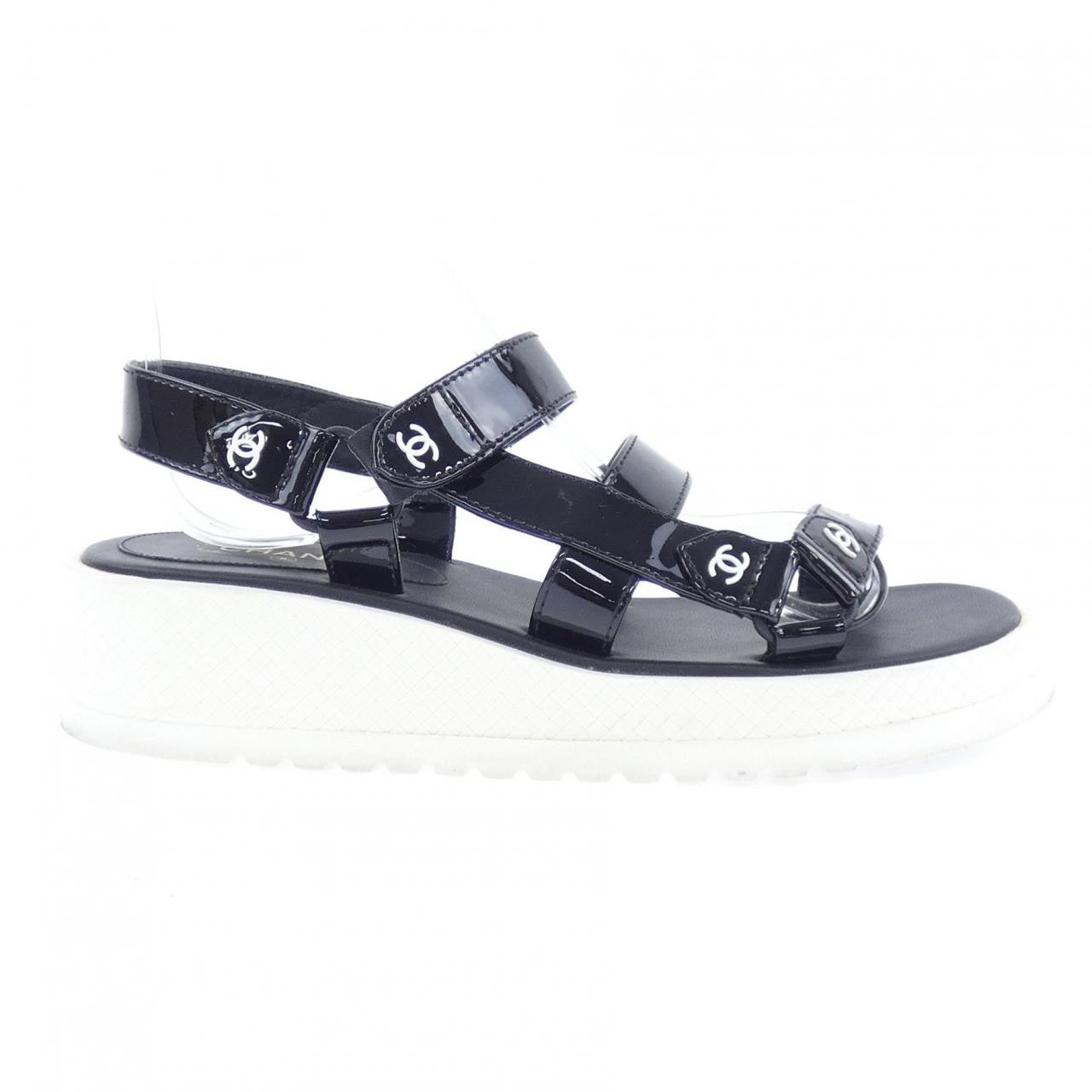 シャネル CHANEL G35445X51304 サンダル