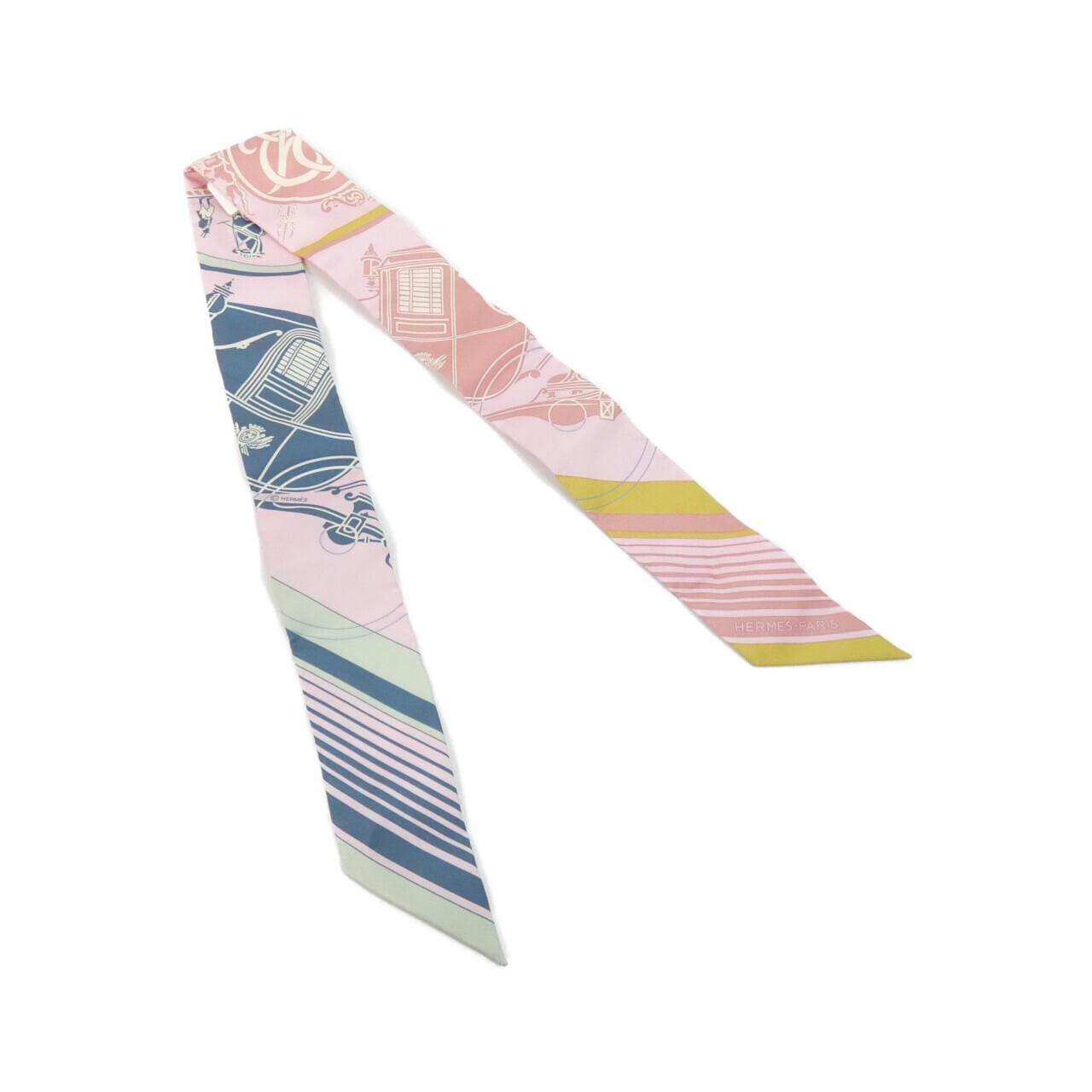 【未使用品】エルメス EX-LIBRIS ツイリー 063791S スカーフ