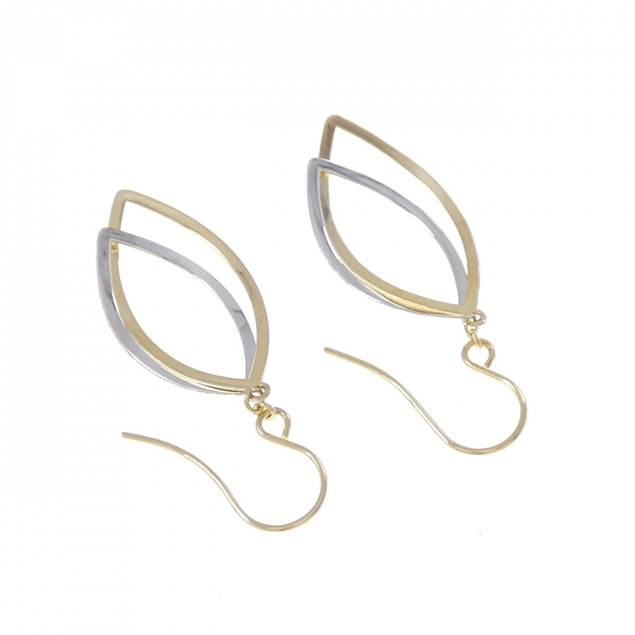 K18YG/K18WG ピアス