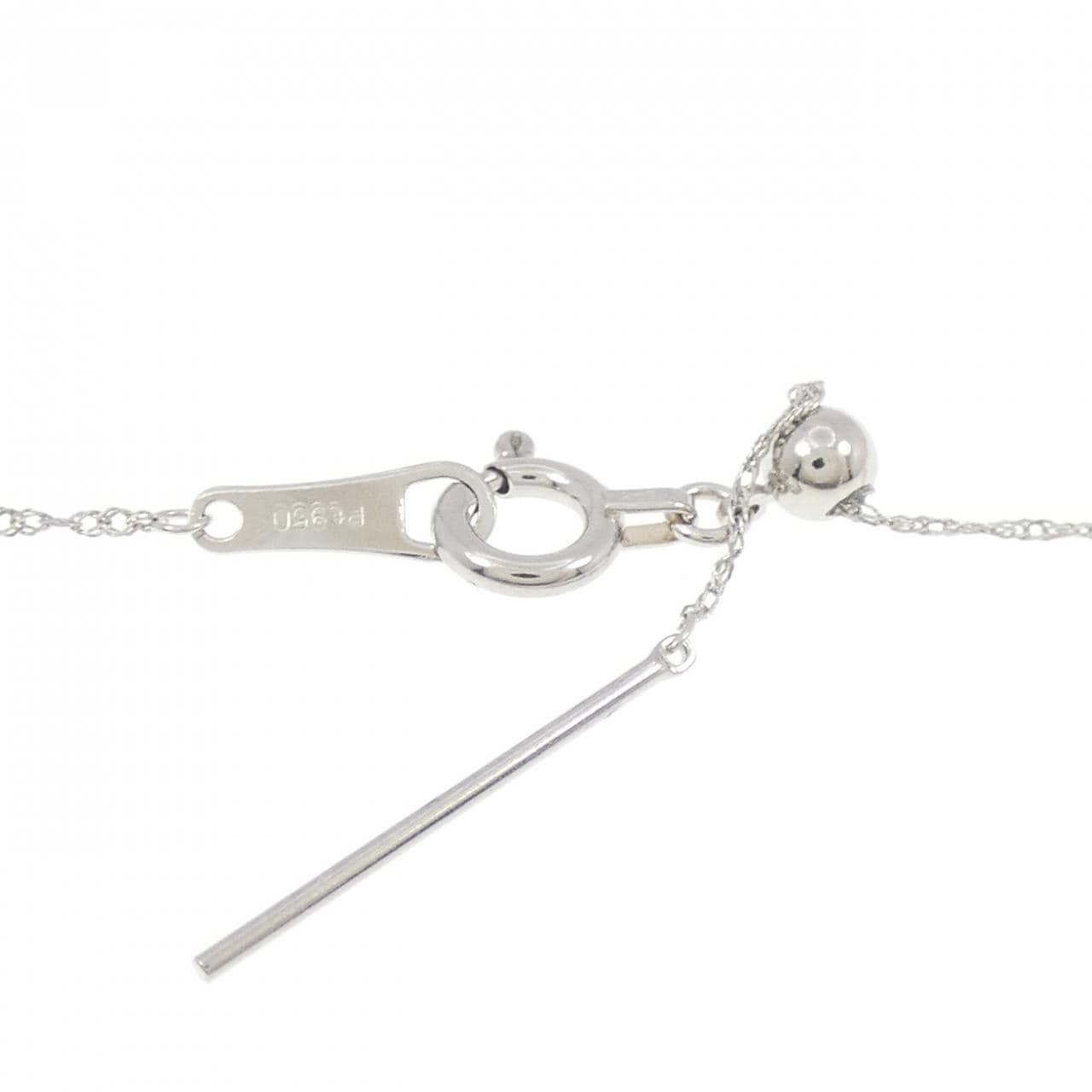 PT950 キュービック ネックレス