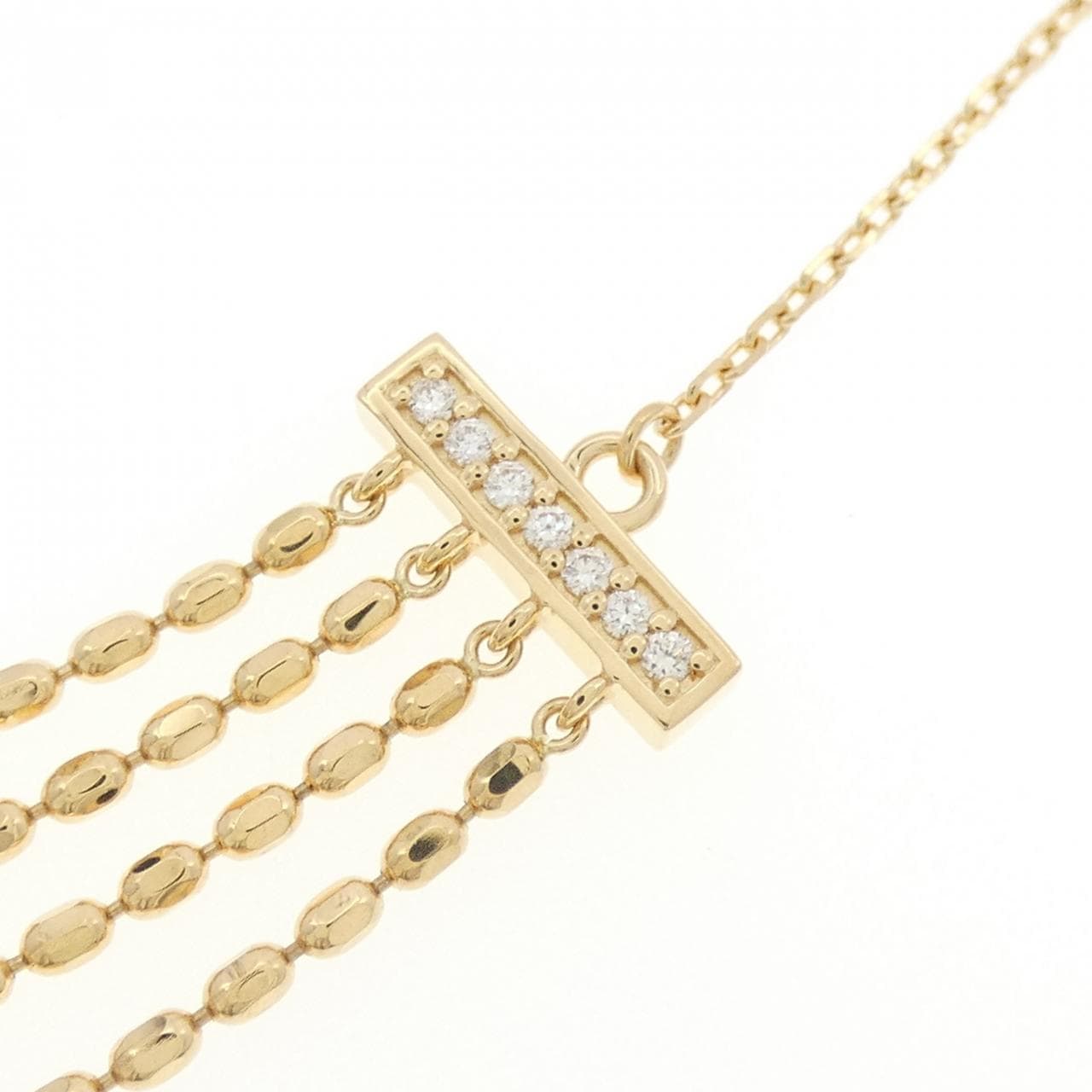 ギンザ タナカ ダイヤモンド ネックレス 0.10CT