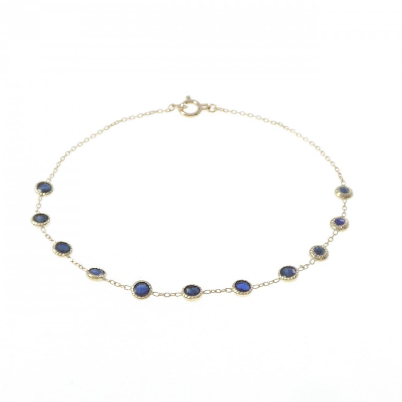 K10YG サファイヤ ブレスレット