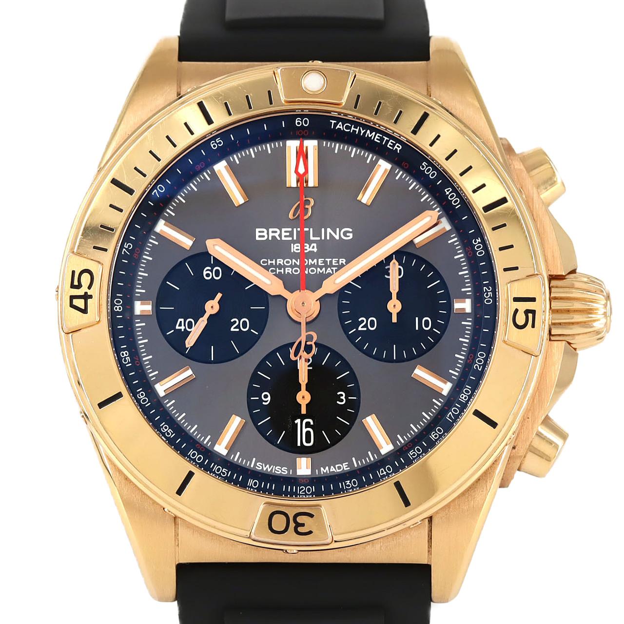【ノーメンテナンス特価】ブライトリング クロノマットB01 RG RB0134/RB0134101B1S1 PG･RG 自動巻