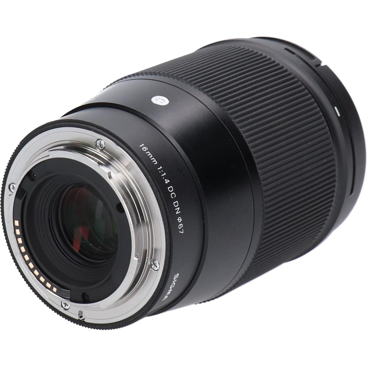 ソニーＥ１６ｍｍ　Ｆ１．４ＤＣ　ＤＮ（Ｃ）