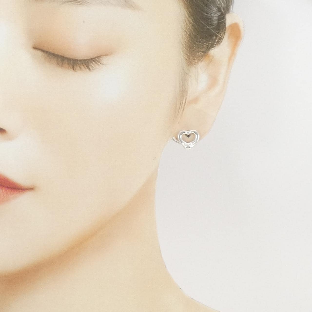 ティファニー オープンハート ピアス