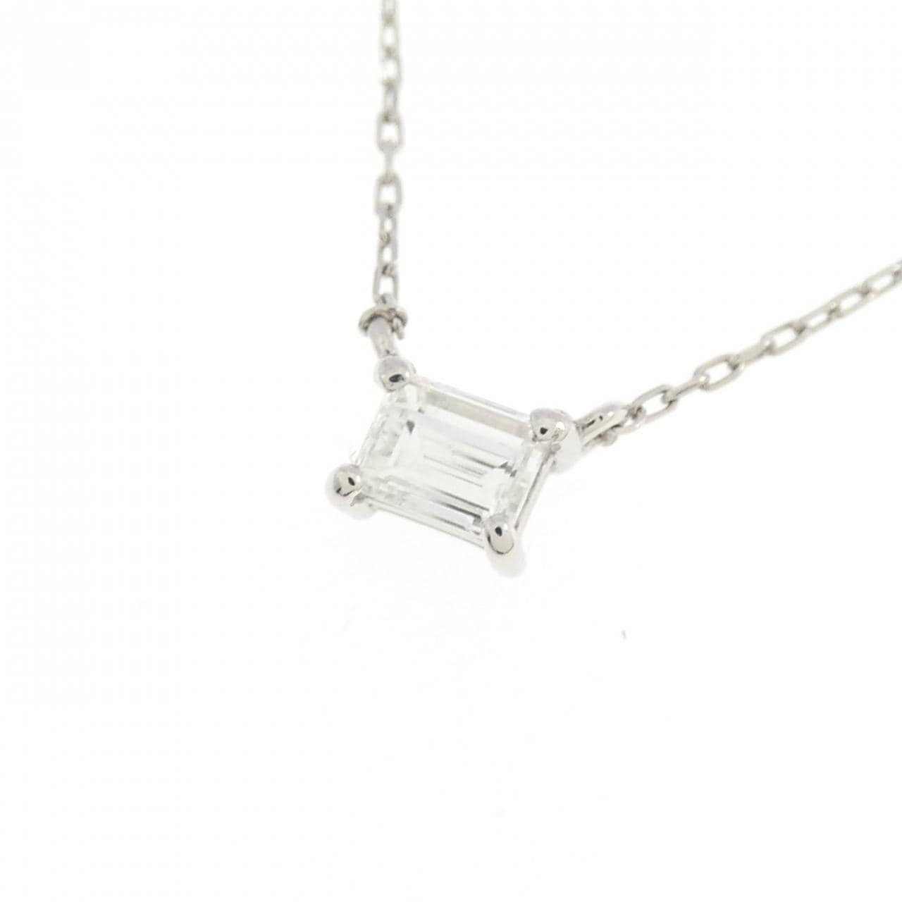 PT900/PT850 ダイヤモンド ネックレス 0.14CT