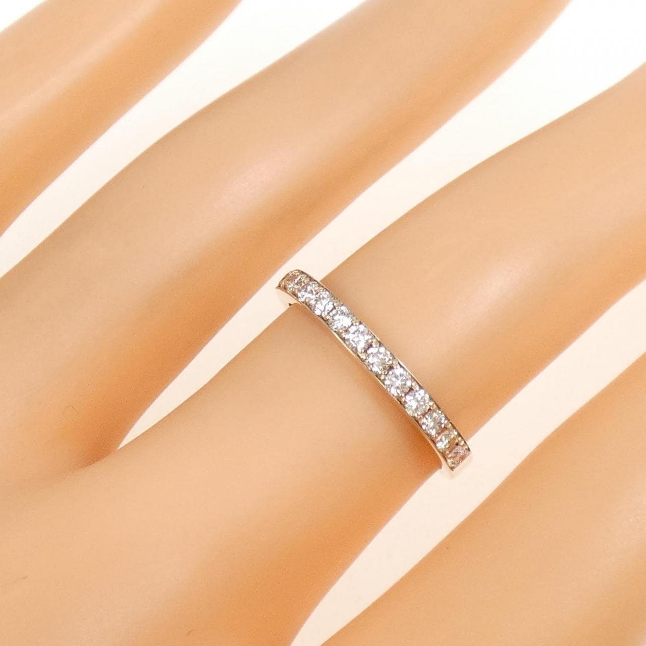 K18PG ダイヤモンド リング 0.30CT