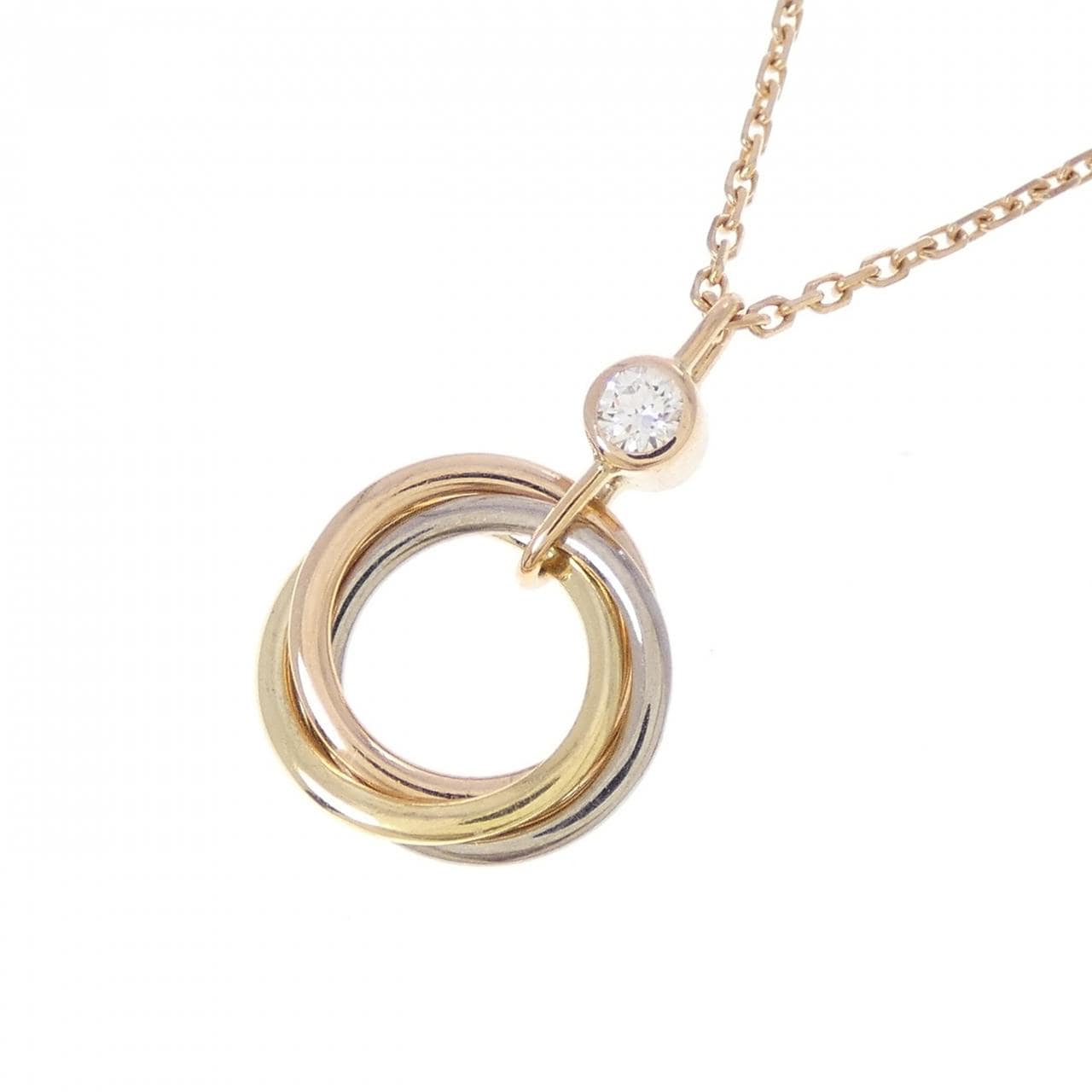 カルティエ トリニティ ネックレス