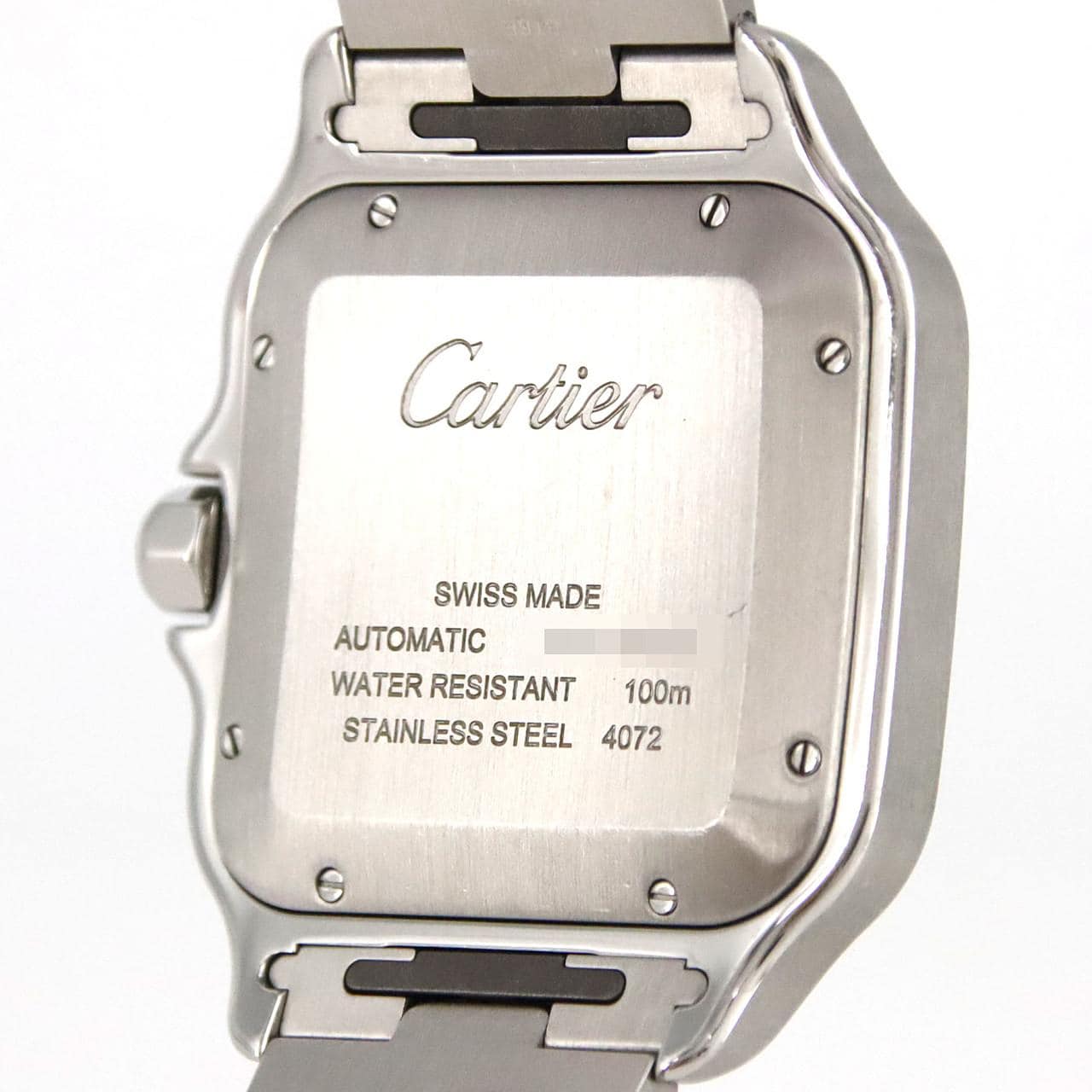 【ノーメンテナンス還元価格】カルティエ サントス･ドゥ･カルティエ LM WSSA0037 SS 自動巻