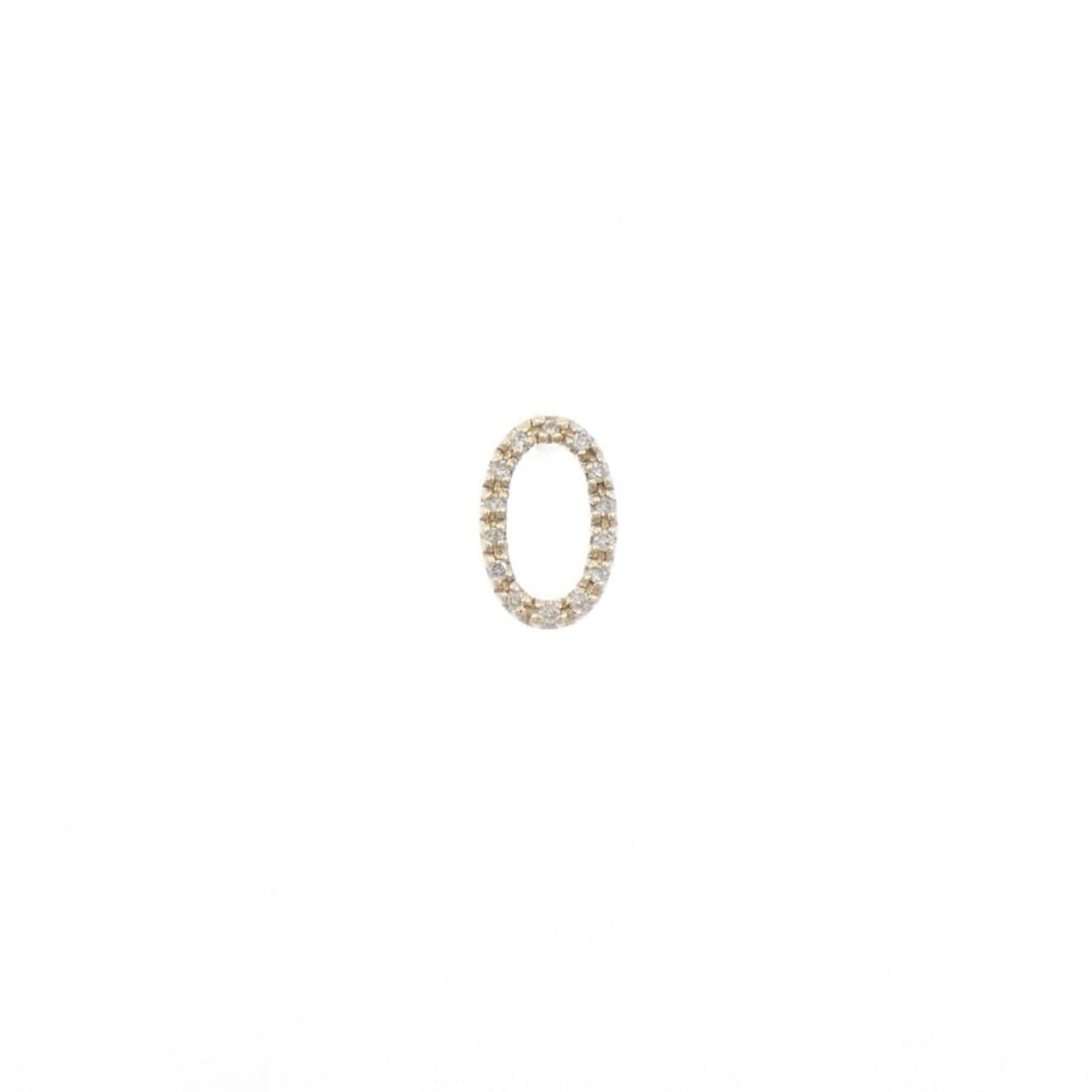 Lyra鑽石耳環 0.02克拉单耳