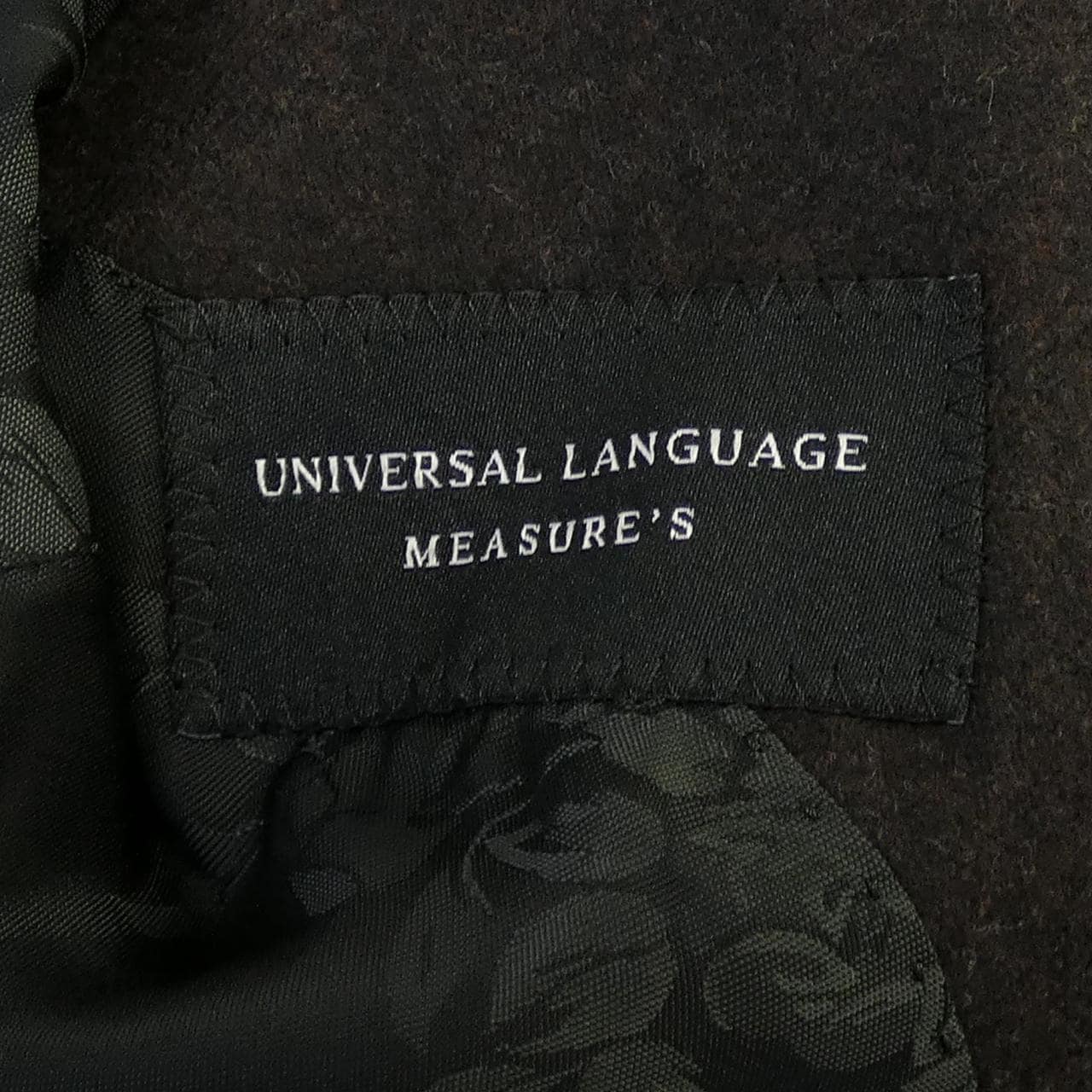 ユニバーサルランゲージ UNIVERSAL LANGUAGE スーツ