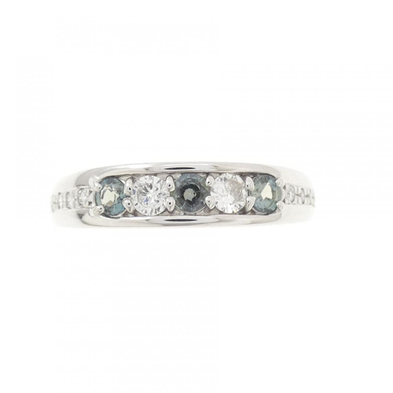 K18WG アレキサンドライト リング 0.31CT