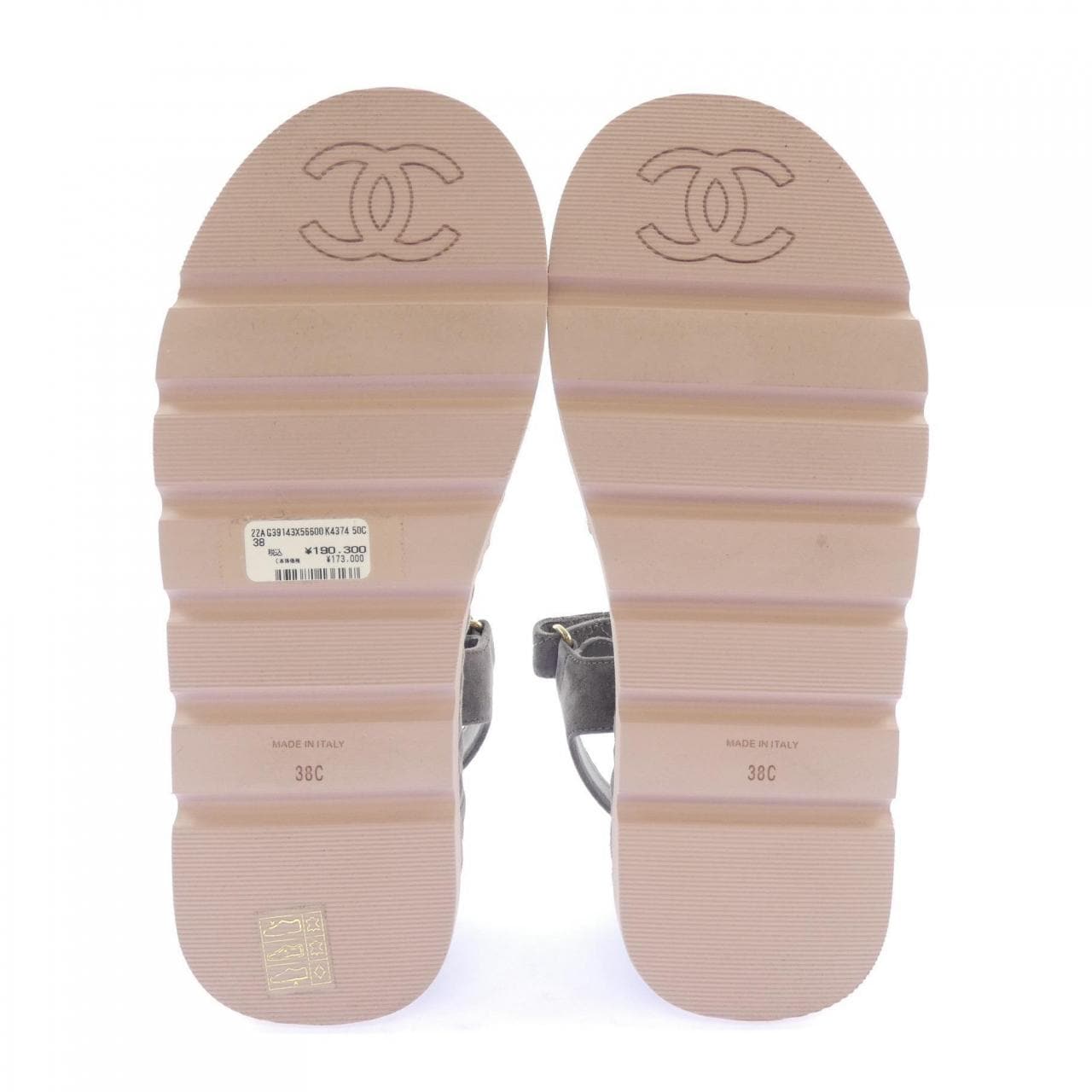 シャネル CHANEL G39143X56600 サンダル