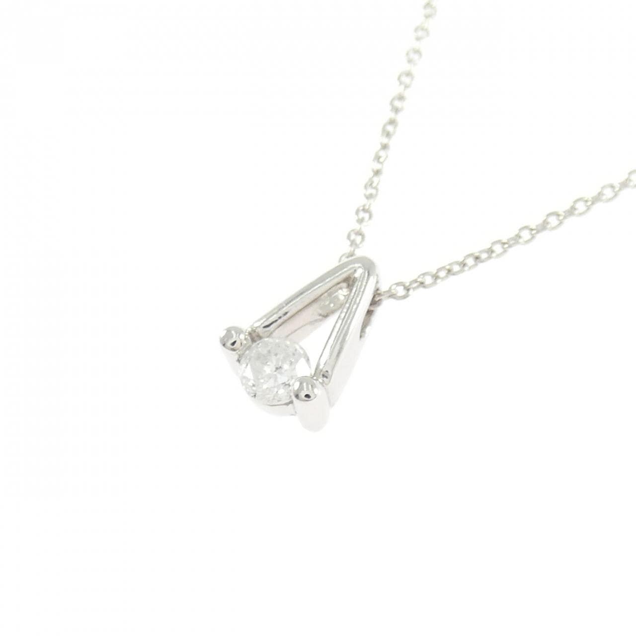 PT900/PT850 ダイヤモンド ネックレス 0.10CT