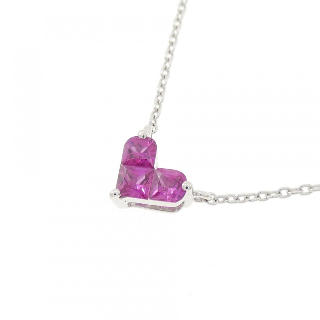 スタージュエリー ミステリアスハート ネックレス 0.25CT