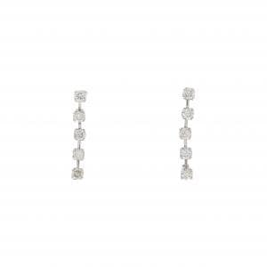 PT900 ダイヤモンド ピアス 0.25CT