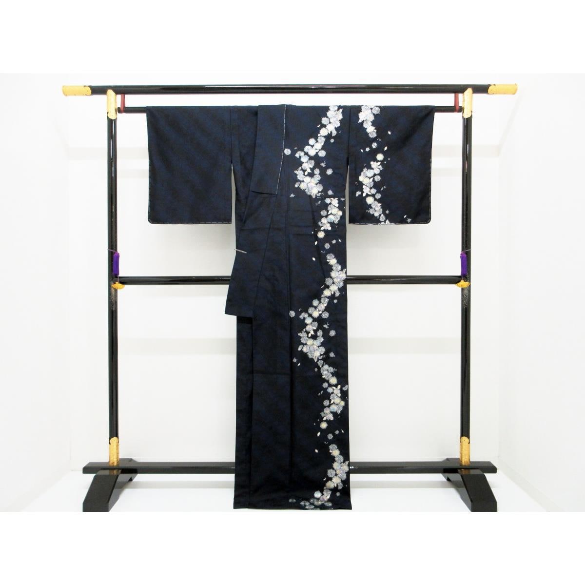[新品] 和Wada Mitsumasa银釉单层和服