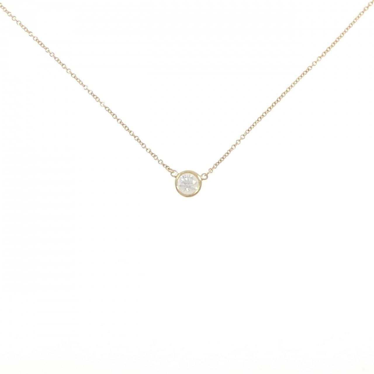 ティファニー バイザヤード ネックレス 0.33CT G VVS1 3EXT
