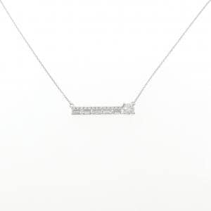 K18WG ダイヤモンド ネックレス 0.326CT D IF 3EXT