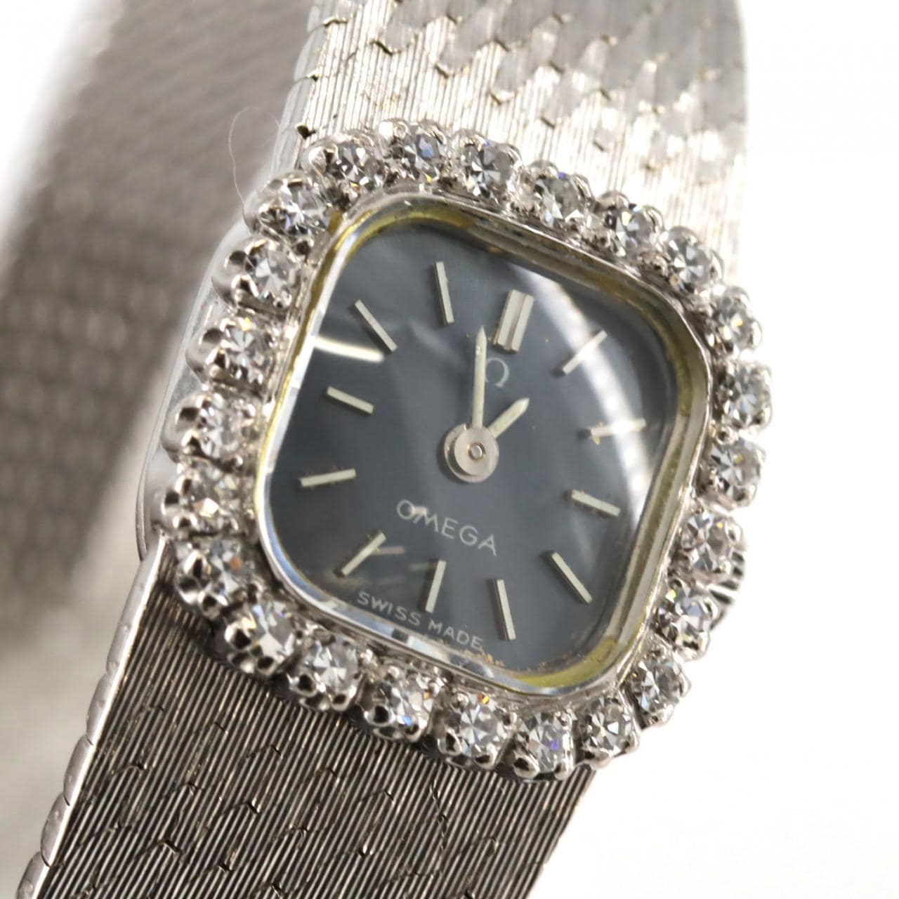 オメガ スクエアケース WG/D WG 手巻