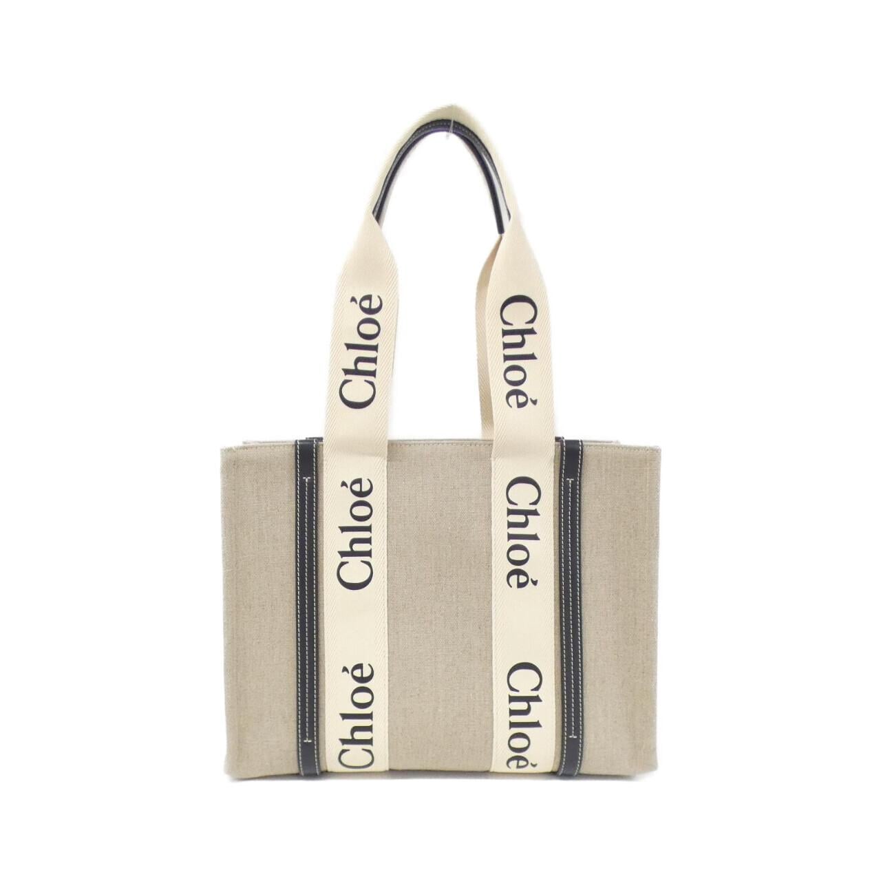 クロエ ウッディー ミディアム トート CHC22AS383 I26 バッグ