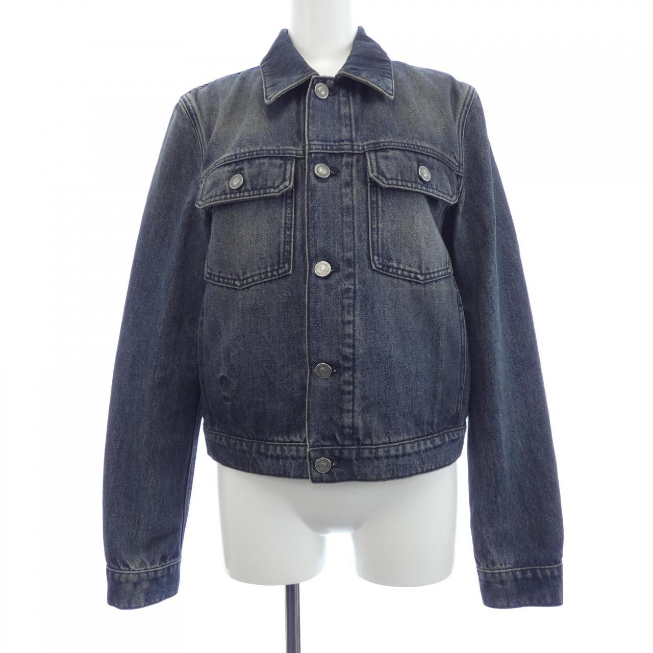 クリスチャンディオール CHRISTIAN DIOR ディオールオブリーク 452V11A3381 デニムジャケット