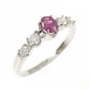 PT900 ルビー リング 0.27CT