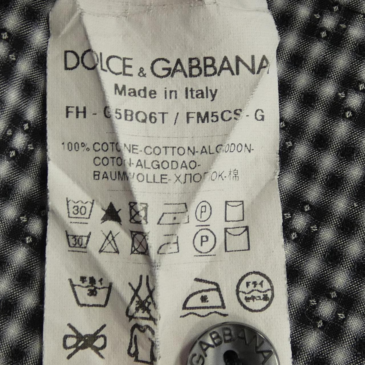ドルチェアンドガッバーナ DOLCE&GABBANA G5BQ6T シャツ