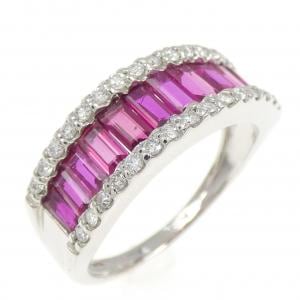 PT950 ルビー リング 1.51CT