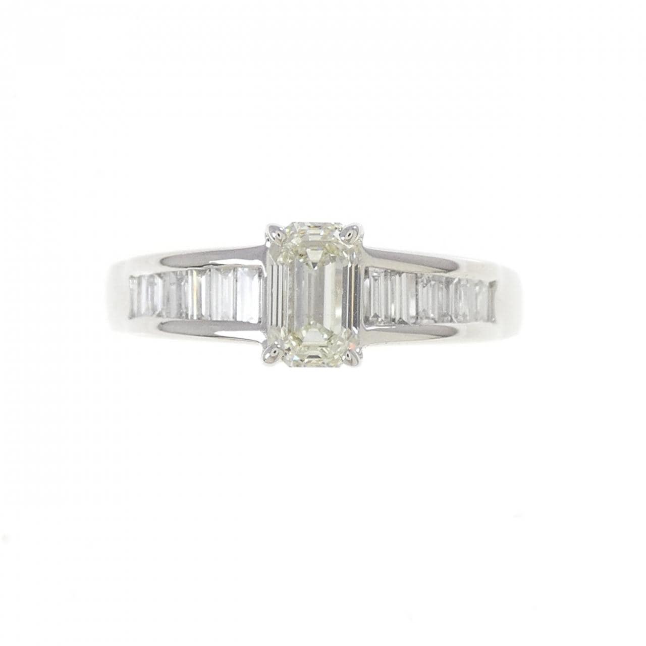 PT950 ダイヤモンド リング 1.013CT