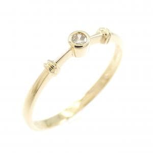 K18YG ダイヤモンド リング 0.03CT
