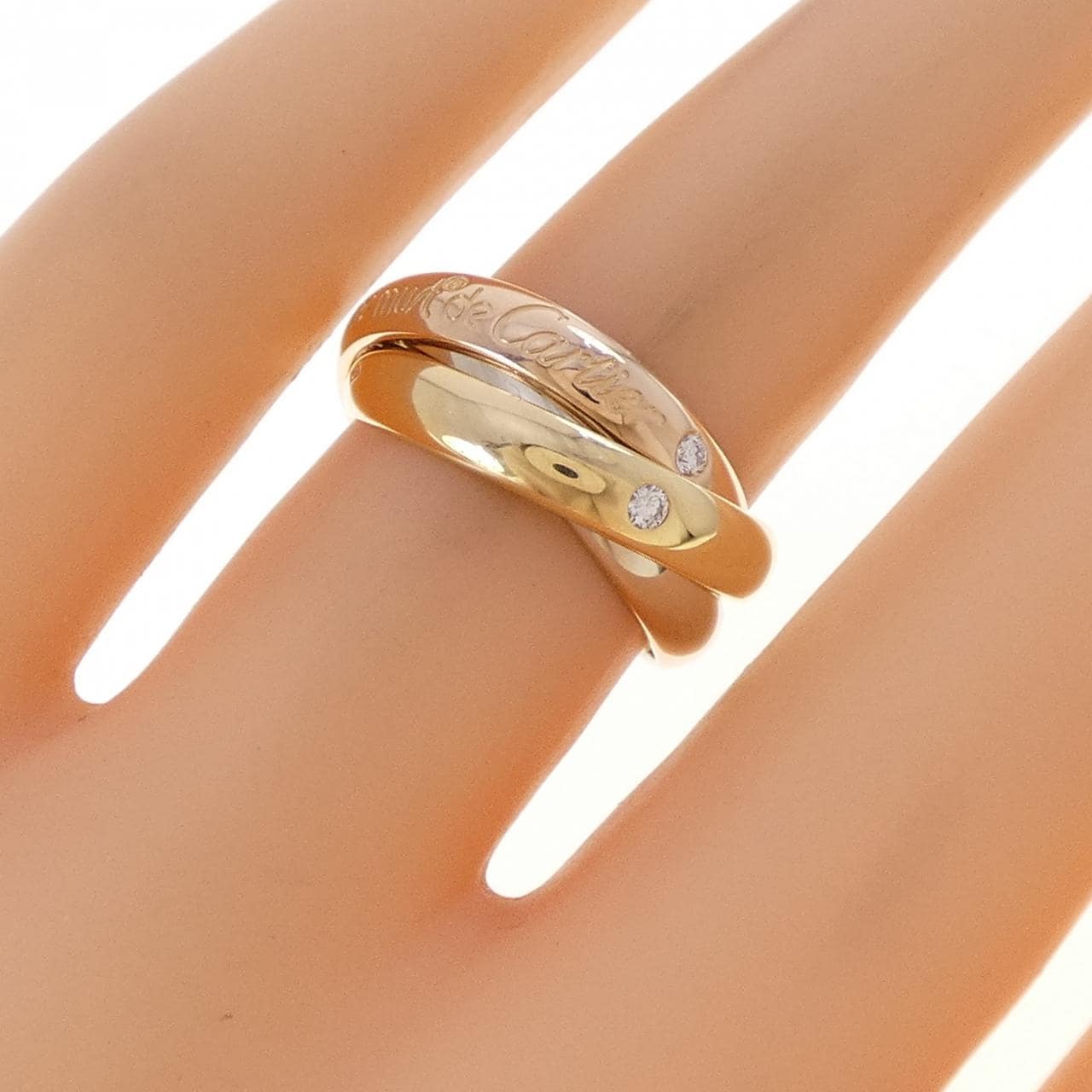 カルティエ トリニティ 150周年限定品 リング