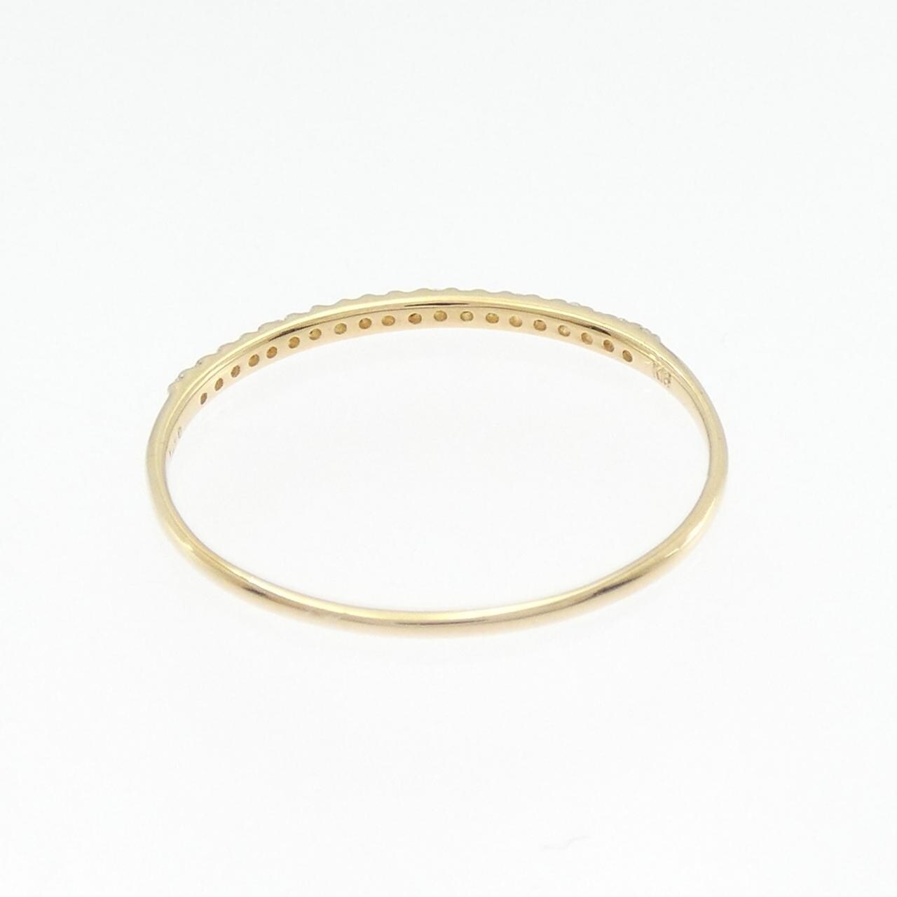 【リメイク】K18YG ダイヤモンド リング 0.10CT