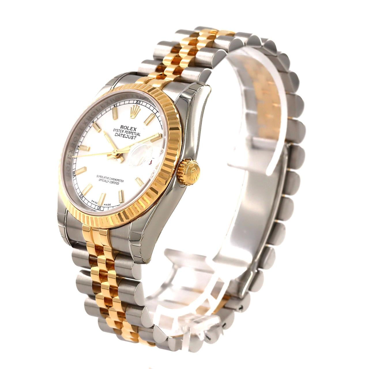 ロレックス デイトジャスト 116233 SSxYG 自動巻 M番