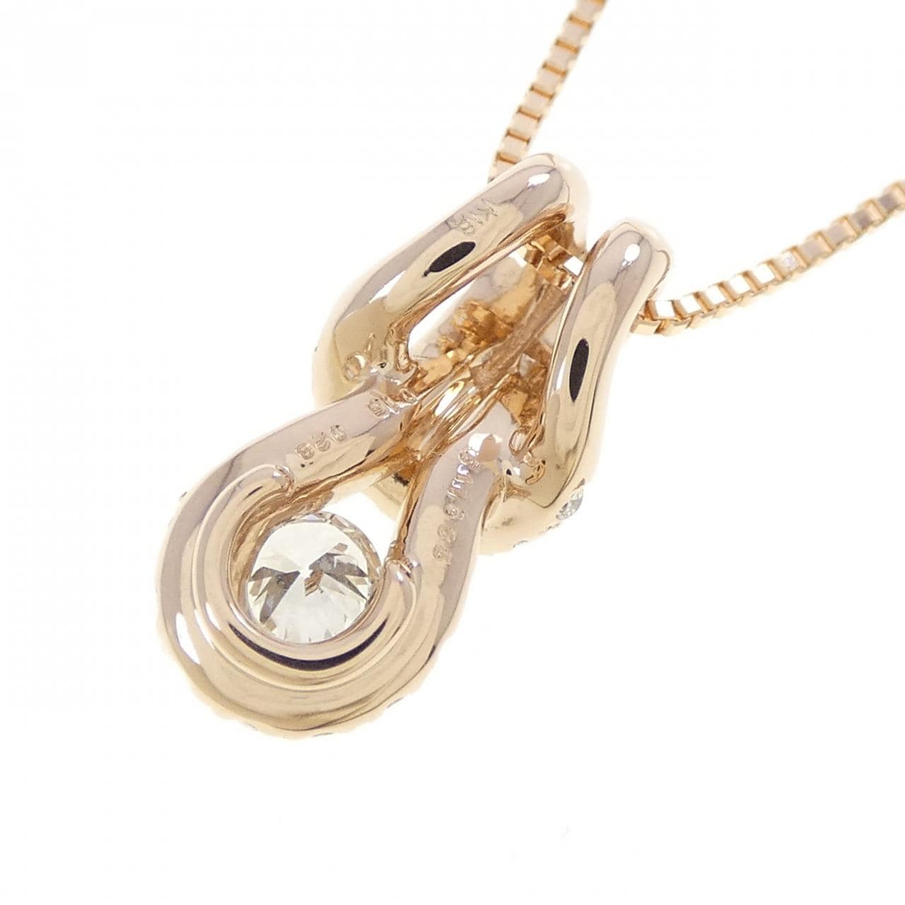 フォーエバー マーク エンコルディア ネックレス 0.15CT