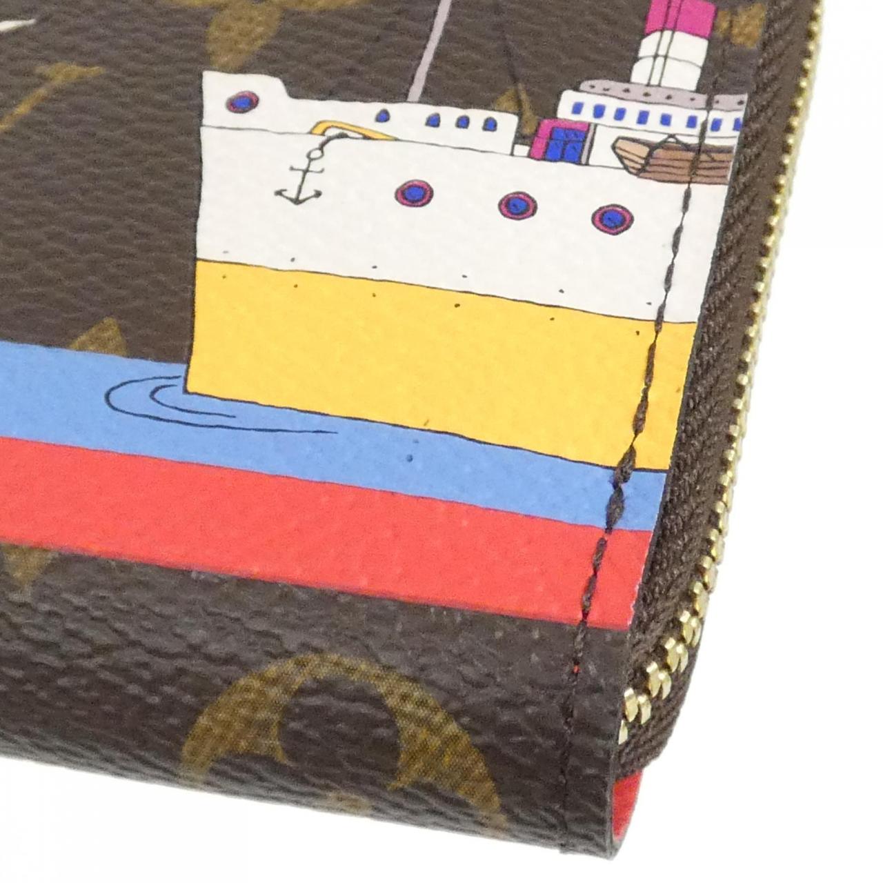 ルイヴィトン モノグラム(イリュストレ クルーズ) ジッピー コインパース M62139 コインケース