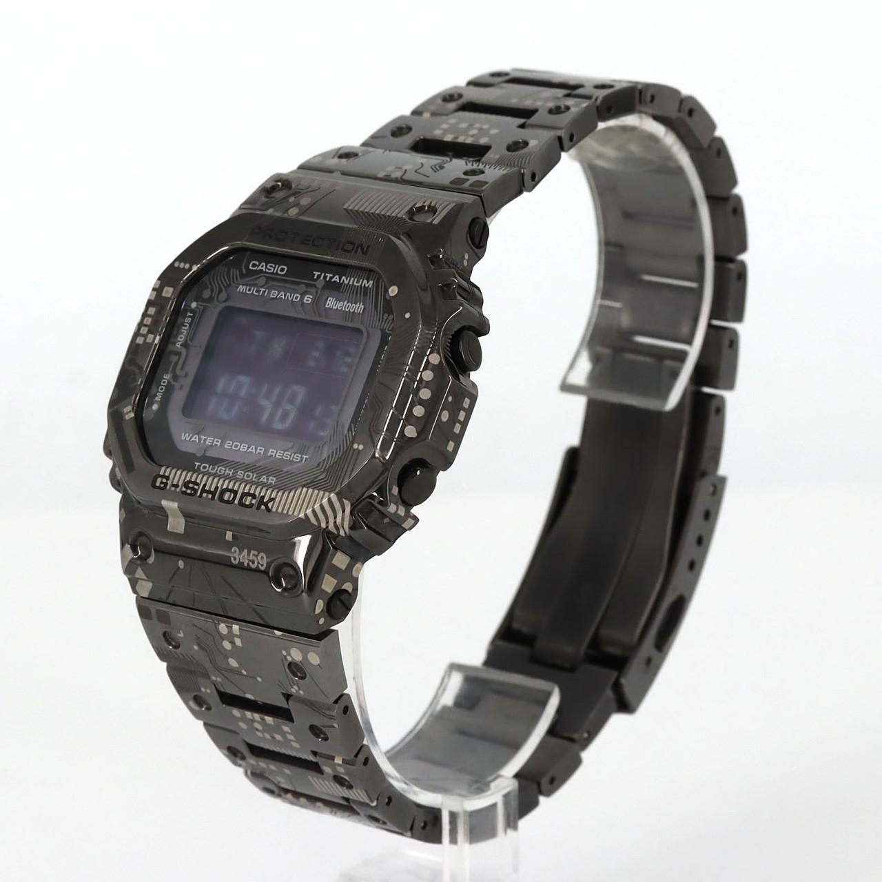 カシオ G-SHOCK 電波時計 GMW-B5000TCC-1JR TI ソーラークォーツ
