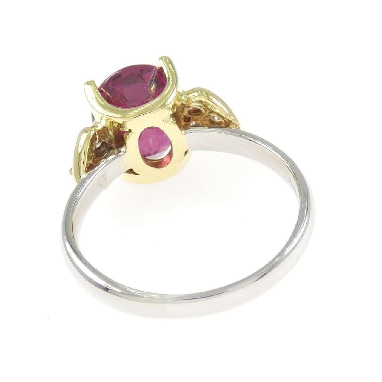 PT900/K18YG ガーネット リング