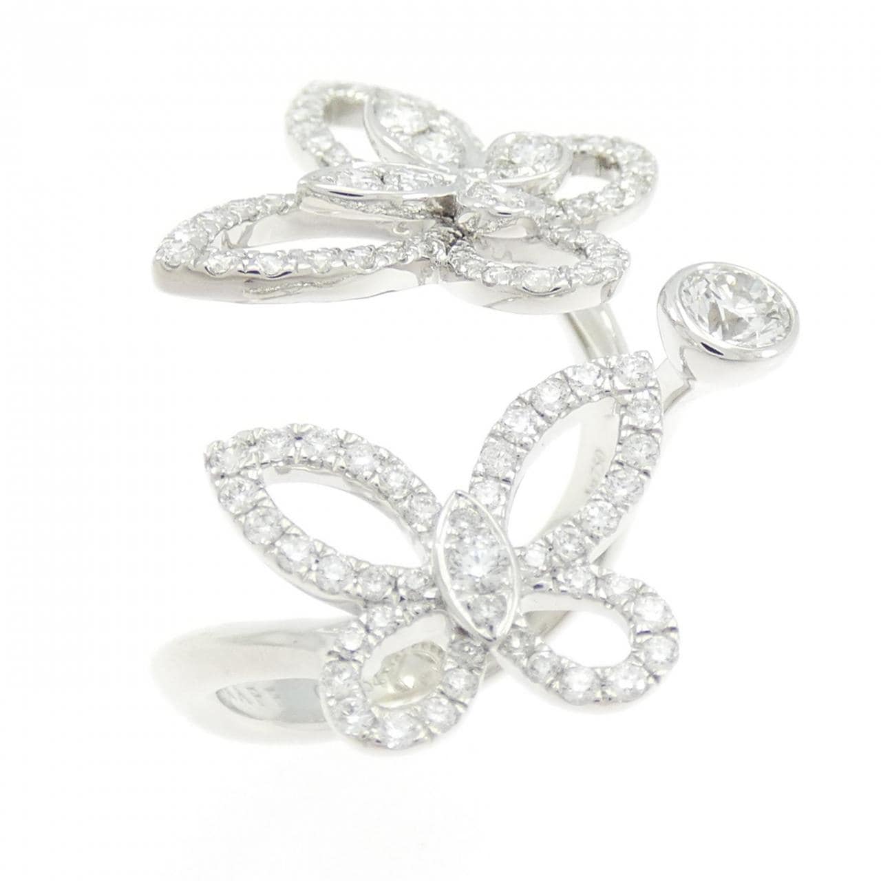 グラフ ミニバタフライ シルエット リング