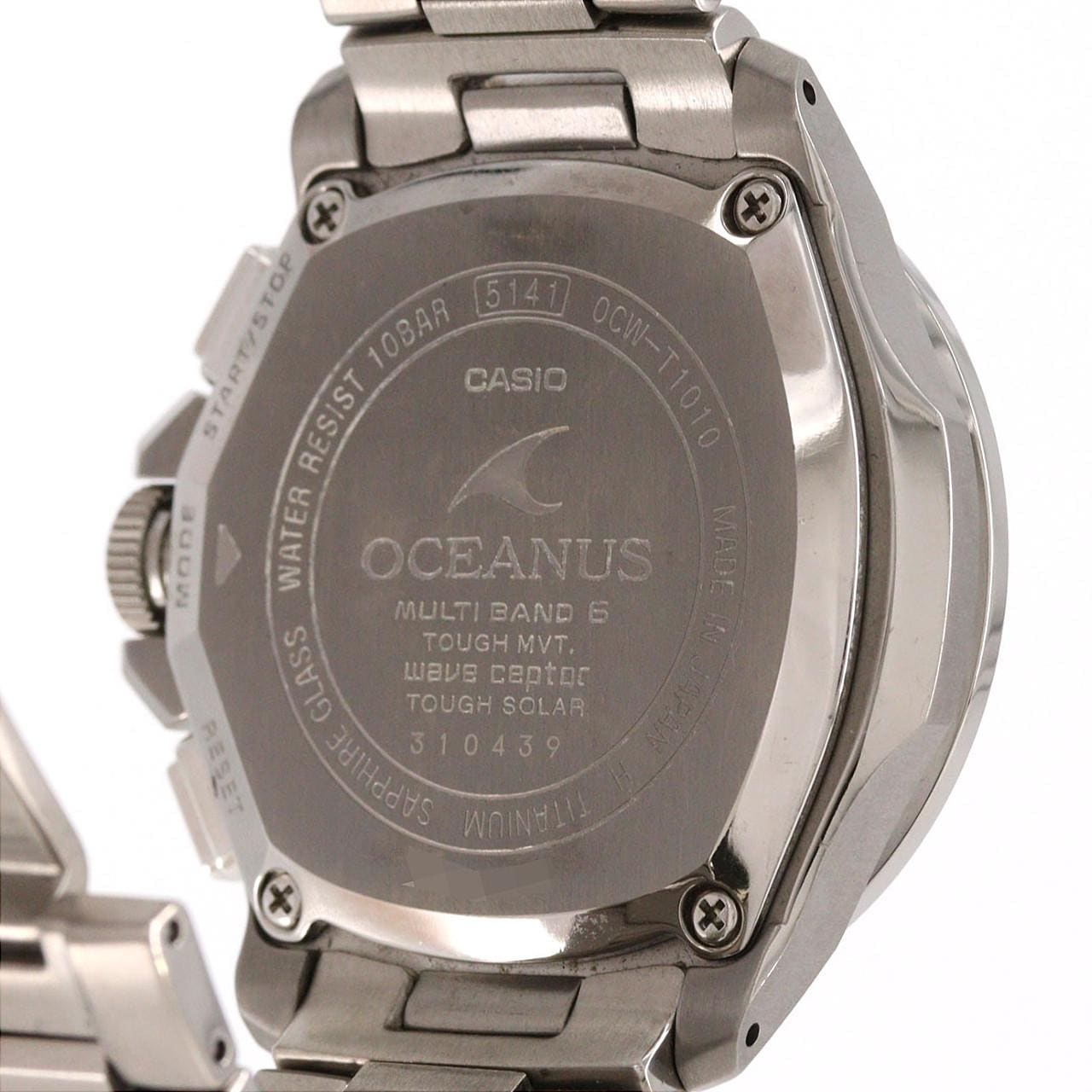 カシオ オシアナス OCW-T1010G-7AJF TI ソーラークォーツ