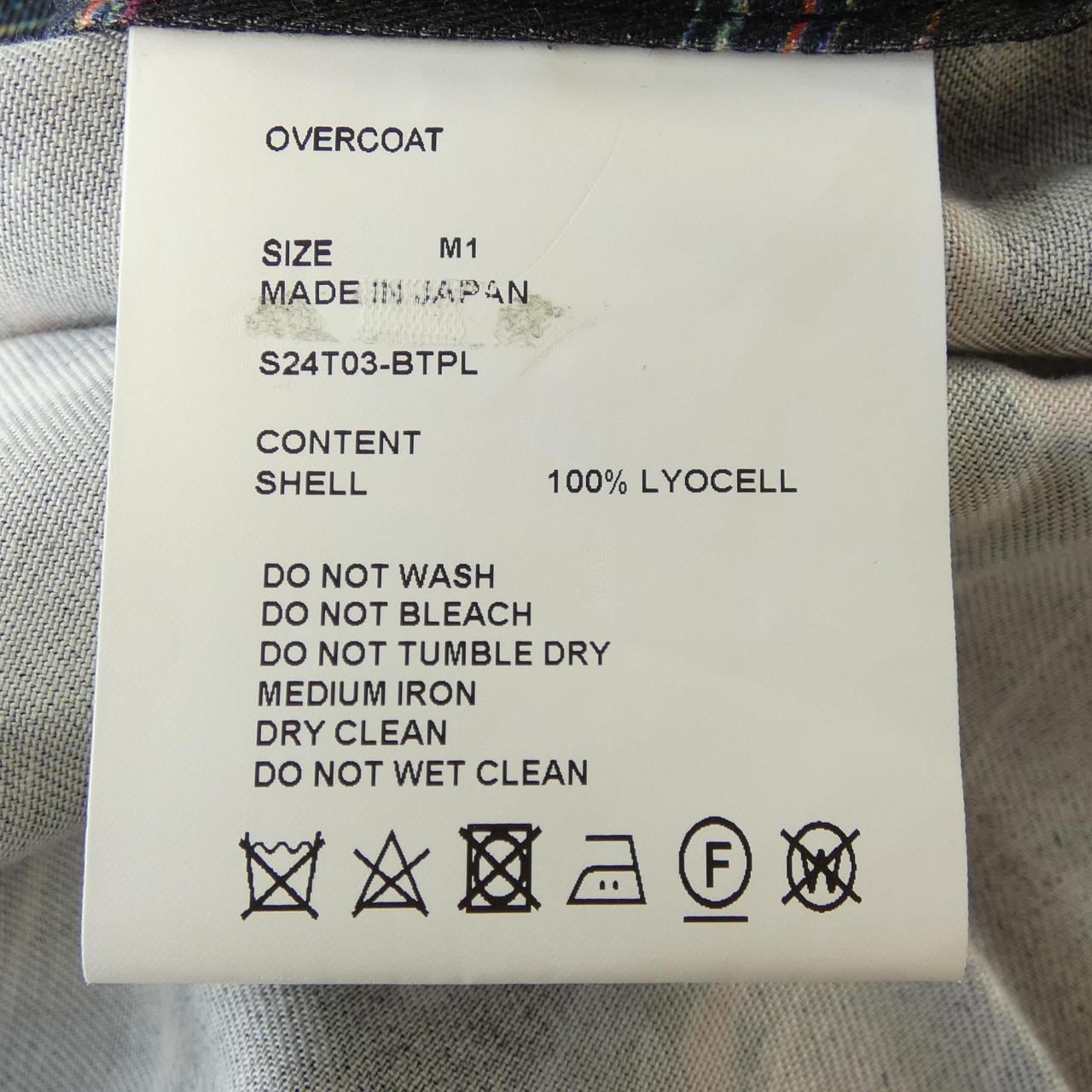 オーバーコート OVERCOAT S／Sシャツ