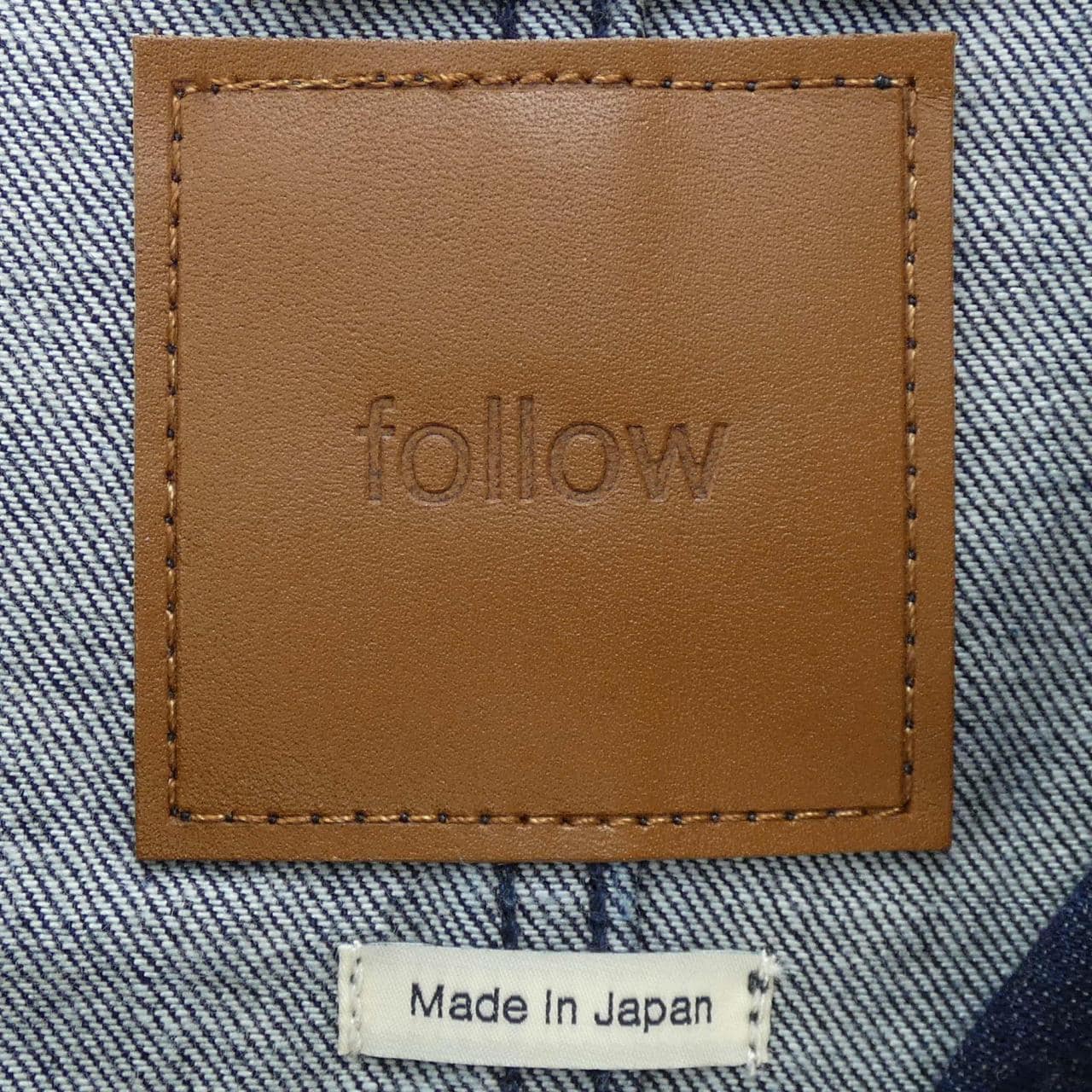 FOLLOW デニムジャケット