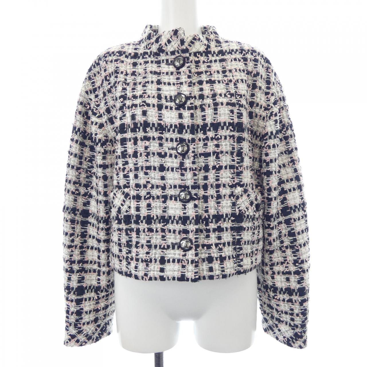 シャネル CHANEL P63285V48680 20P ノーカラージャケット
